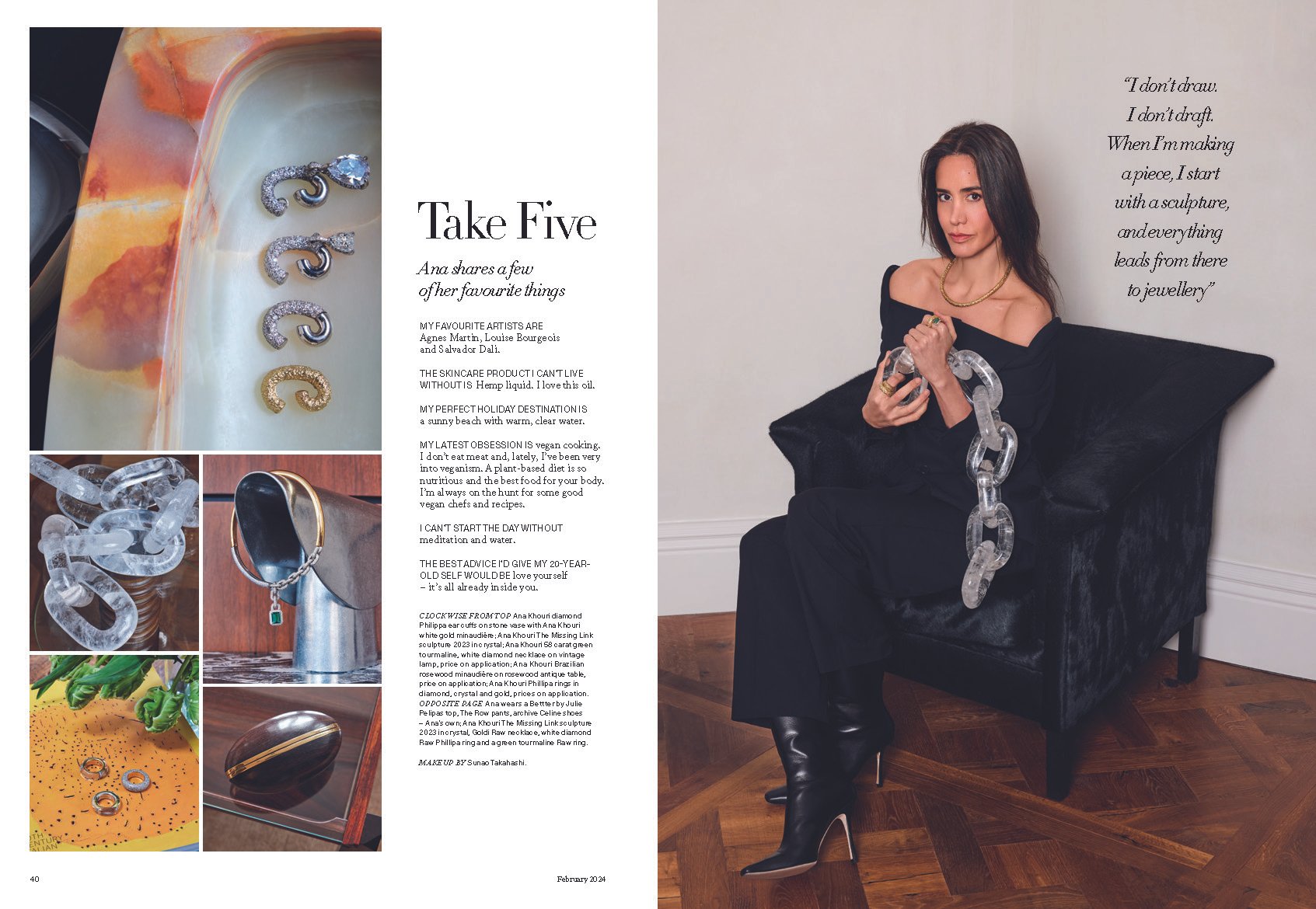 Harper's Bazaar Australia — Ana Khouri